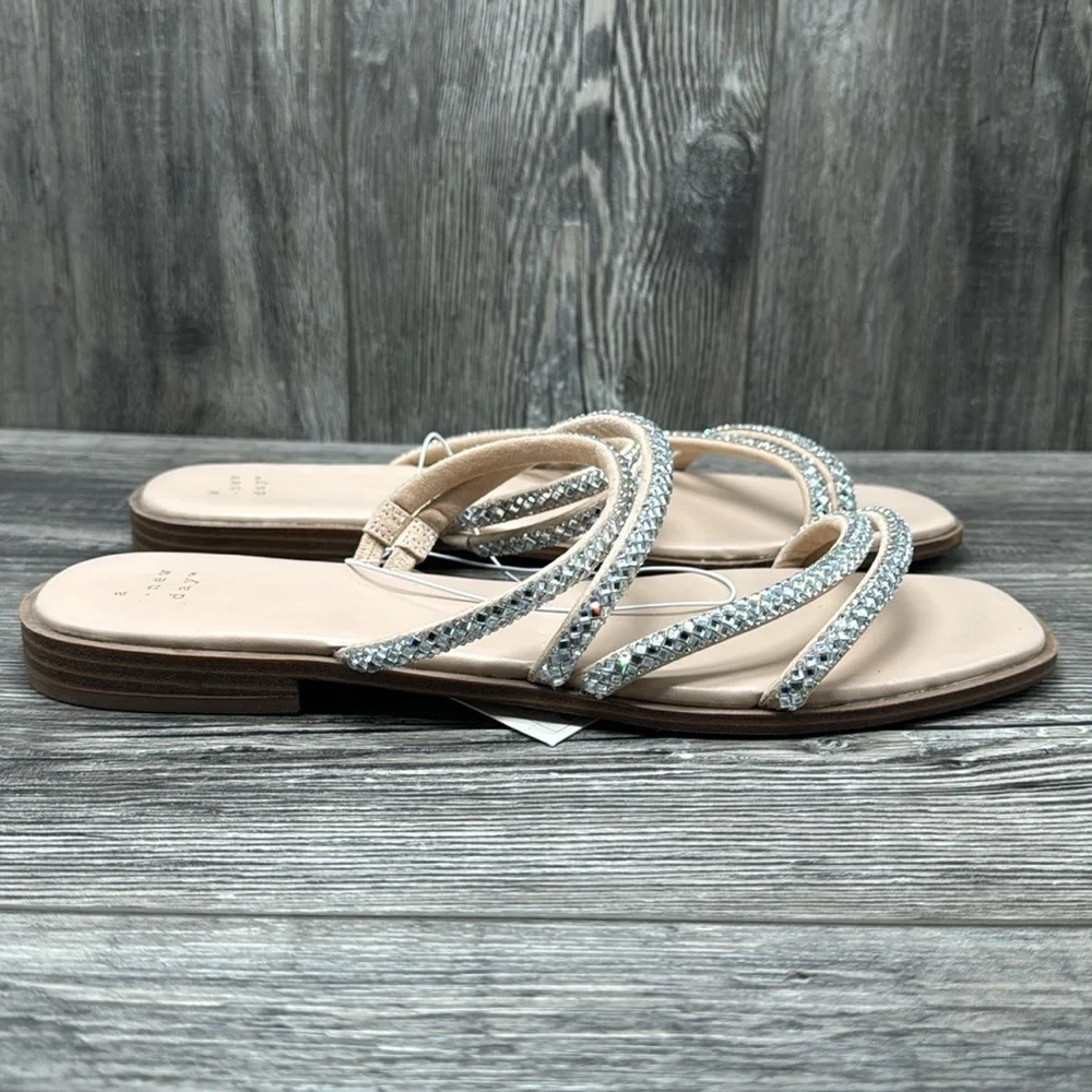 Women's Estelle Slide Sandals - A New Day Tan - Picture 6 of 7